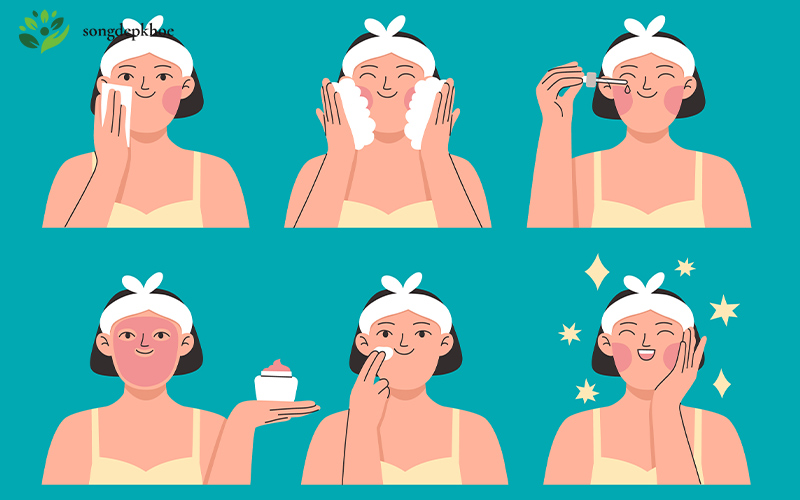 các bước chăm sóc da