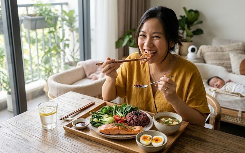 Giữ dáng sau sinh