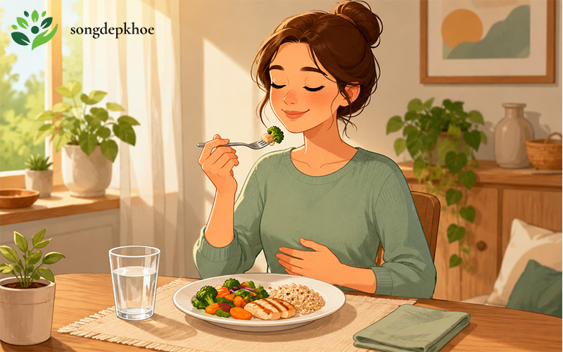 mẹo ăn uống cân bằng