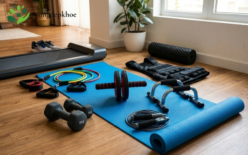 review dụng cụ tập gym tại nhà