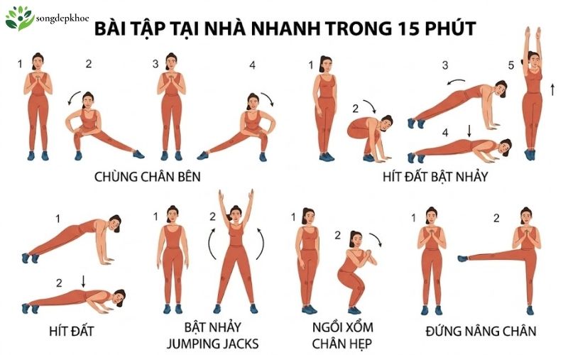 tập thể dục tại nhà